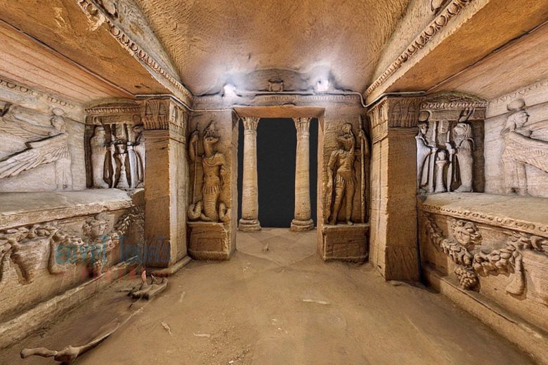Catacombs of Kom El Shoqafa in Alexandria - Egypt Tours Portal